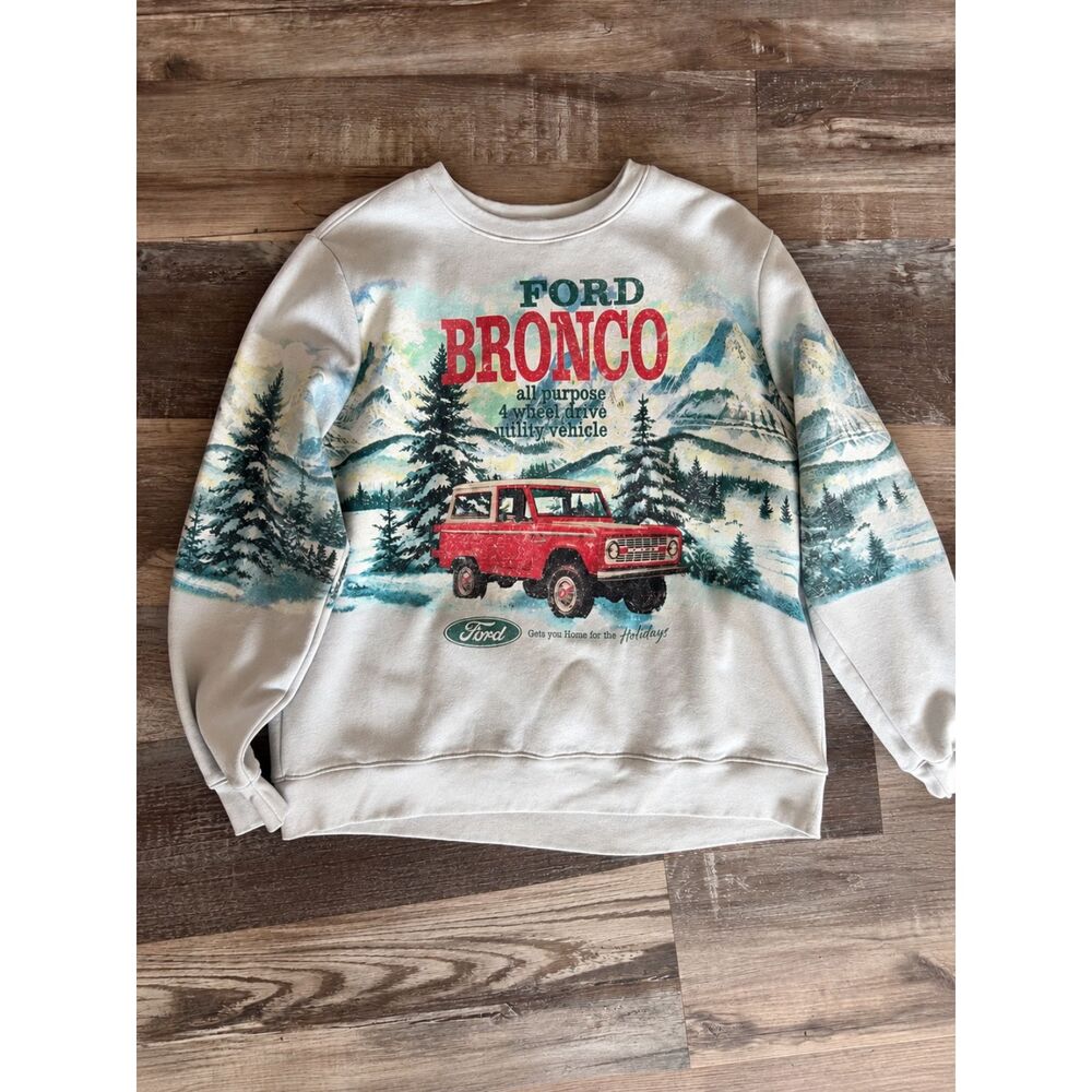Men's Holiday Crewneck Fleece Sweatshirt